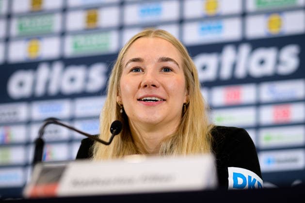 Handball, Frauen WM, Hauptrunde Gruppe 2: Deutschland - Pressekonferenz Torhueterin Katharina Filter (Deutschland) Dortmund Nordrhein-Westfalen Deutschland
