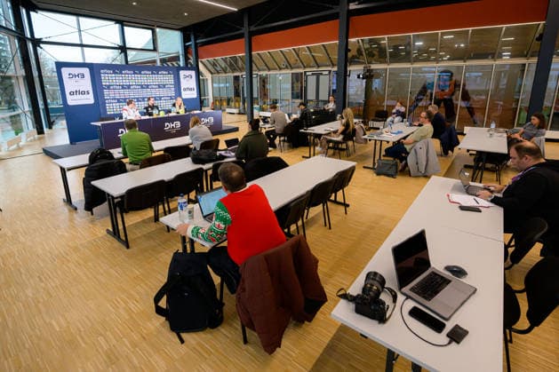 Handball, Frauen WM, Hauptrunde Gruppe 2: Deutschland - Pressekonferenz Dortmund Nordrhein-Westfalen Deutschland