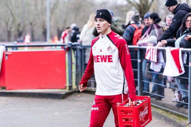 1. Fussball Bundesliga: Training 1. FC Köln; 03.12.2025 Said El Mala (1. FC Köln, 13) nach dem Training 1. Fussball Bundesliga: Training 1. FC Köln; Geissbockheim, 03.12.2025 Copyright: xBEAUTIFULxSPORTS Wunderlx