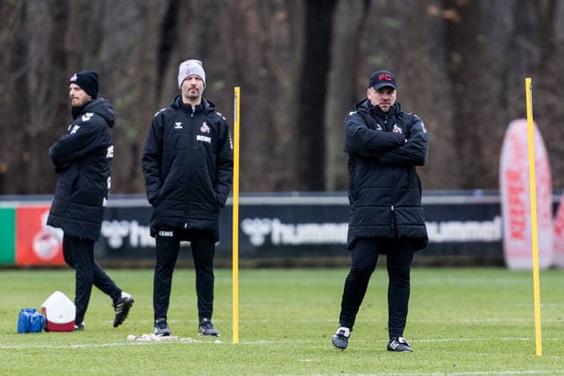 1. Fussball Bundesliga: Training 1. FC Köln; 03.12.2025 Lukas Kwasniok (Trainer 1. FC Köln) 1. Fussball Bundesliga: Training 1. FC Köln; Geissbockheim, 03.12.2025 Copyright: xBEAUTIFULxSPORTS Wunderlx