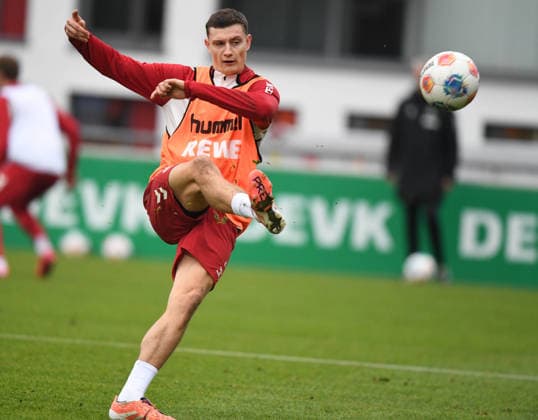 03.12.2025, xophax, Fussball 1.Bundesliga Saison 2025 2026 1.FC Köln ,Training Eric Martel ( 1.FC Köln ) Köln