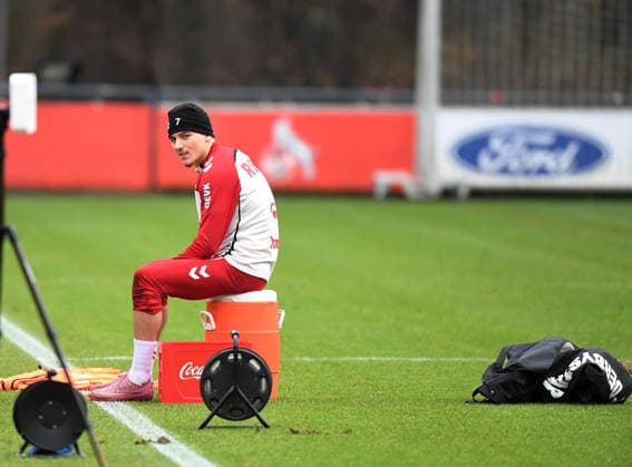 03.12.2025, xophax, Fussball 1.Bundesliga Saison 2025 2026 1.FC Köln ,Training Said El Mala ( 1.FC Köln ) Köln