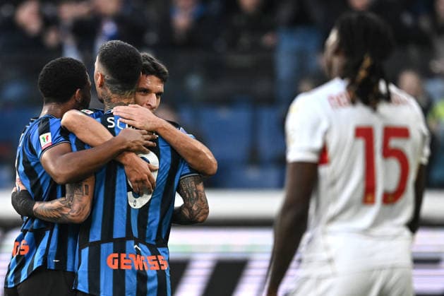 Db Bergamo 03 12 2025 - Coppa Italia Atalanta-Genoa foto Daniele Buffa Image nella foto: esultanza gol Berat Dijmsiti 