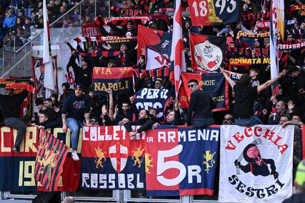 Db Bergamo 03 12 2025 - Coppa Italia Atalanta-Genoa foto Daniele Buffa Image nella foto: tifosi Genoa 