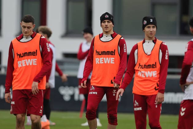 Training, 1. FC Köln, Mitte: Said El Mala (1. FC Köln), 03.12.2025, Bild: