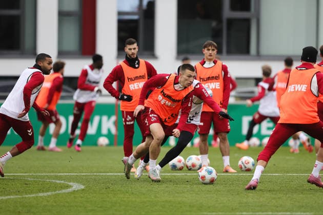 Training, 1. FC Köln, Kristoffer Lund (1. FC Köln), 03.12.2025, Bild: