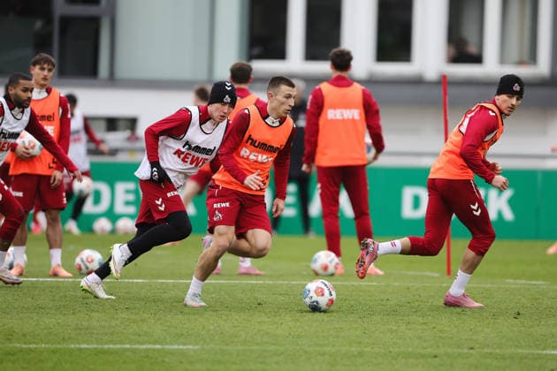 Training, 1. FC Köln, Kristoffer Lund (1. FC Köln), 03.12.2025, Bild: