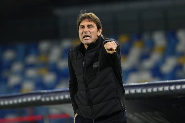 Antonio Conte Coach of SSC Napoli gestures during the Coppa Italia Freccia Rossa match between SSC Napoli- Cagliari Calcio  Copyright: xDaniloxGemito IPAxSportx xipa-agency.netx xx IPA_68694941 IPA_Agency_IPA68694941