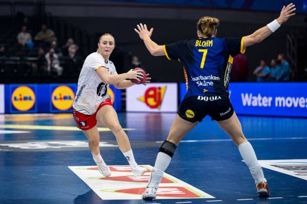 251203 Henny Ella Reistad of Norway during the 2025 IHF Women™s World Championship, WM, Weltmeisterschaft handball match between Norway and Sweden on December 3, 2025 in Dortmund. Photo: Emma Wallskog BILDBYRAN COP 320 EW0601 handball handboll handball handboll handball bbeng vm handball-vm handbolls-vm ihf handball world championship world handball championship 2025 world championship 2025 norway norge sverige sweden dam bbeng bbauto norge norway sverige sweden Copyright: EMMAxWALLSKOG BB251203EW057