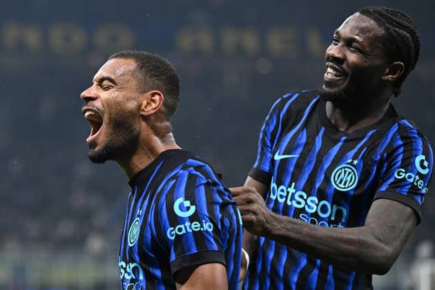 Db Milano 03 12 2025 - Coppa Italia Inter-Venezia foto Daniele Buffa Image nella foto: esultanza gol Andy Diouf 