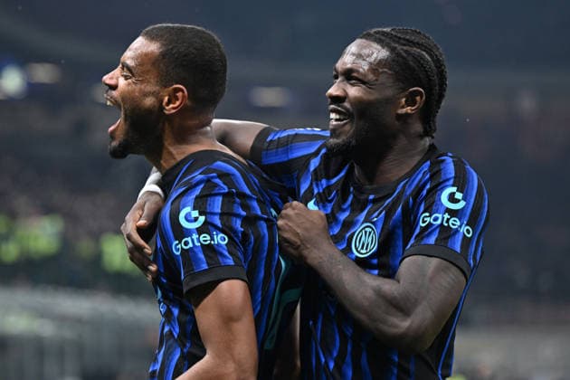 Db Milano 03 12 2025 - Coppa Italia Inter-Venezia foto Daniele Buffa Image nella foto: esultanza gol Andy Diouf 