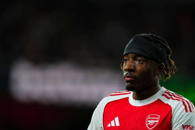 Noni Madueke of Arsenal Arsenal v Brentford, Premier League, Football, Emirates Stadium, London, UK - 03 Dec 2025London Emirates Stadium United Kingdom EDITORIAL USE ONLY No use with unauthorised audio, video, data, fixture lists, club league logos or live services. Online in-match use limited to 120 images, no video emulation. No use in betting, games or single club league player publications. Copyright: xJavierxGarcia Shutterstockx 16006081cn