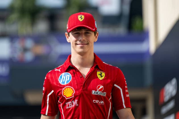 Arthur Leclerc (Scuderia Ferrari HP, Monaco, Testfahrer GT-Werksfahrer), UAE, Formel 1 Weltmeisterschaft, Abu Dhabi Grand Prix, Yas Marina Circuit, Media Day, 04.12.2025 UAE, Formel 1 Weltmeisterschaft, Abu Dhabi Grand Prix, Yas Marina Circuit, Media Day, 04.12.2025 Yas Marina Island Copyright: xEibner-Pressefoto Memmlerx EP_MMR