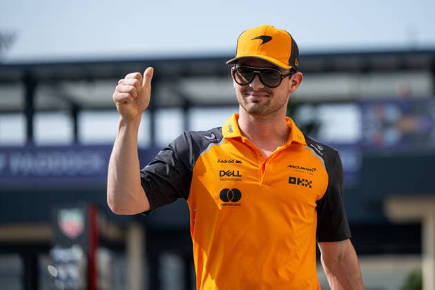 Patricio Pato O™Ward (McLaren Formula 1 Team, Mexiko, Ersatzfahrer, IndyCar, Indy Car, IRL, USA Rennfahrer), UAE, Formel 1 Weltmeisterschaft, Abu Dhabi Grand Prix, Yas Marina Circuit, Media Day, 04.12.2025 UAE, Formel 1 Weltmeisterschaft, Abu Dhabi Grand Prix, Yas Marina Circuit, Media Day, 04.12.2025 Yas Marina Island Copyright: xEibner-Pressefoto Memmlerx EP_MMR