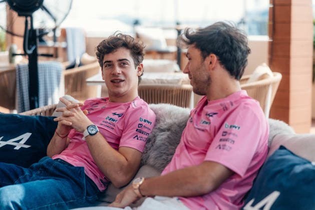 Formula 1 Abu Dhabi Grand Prix 2025 Pierre Gasly and Franco Colapinto on Media Day