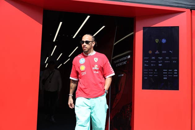 Formula 1 Etihad Airways Abu Dhabi Grand Prix 2025 04.12.2025, Yas Marina Circuit, Abu Dhabi, Formula 1 Etihad Airways Abu Dhabi Grand Prix 2025 , im Bild Lewis Hamilton (GBR), Scuderia Ferrari HP