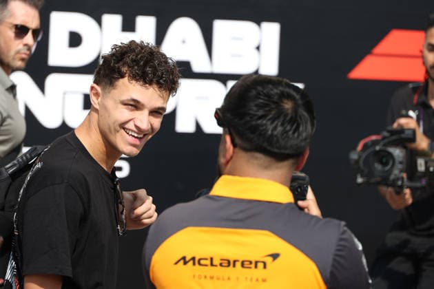 Formula 1 Etihad Airways Abu Dhabi Grand Prix 2025 04.12.2025, Yas Marina Circuit, Abu Dhabi, Formula 1 Etihad Airways Abu Dhabi Grand Prix 2025 , im Bild Lando Norris (GBR), McLaren F1 Team