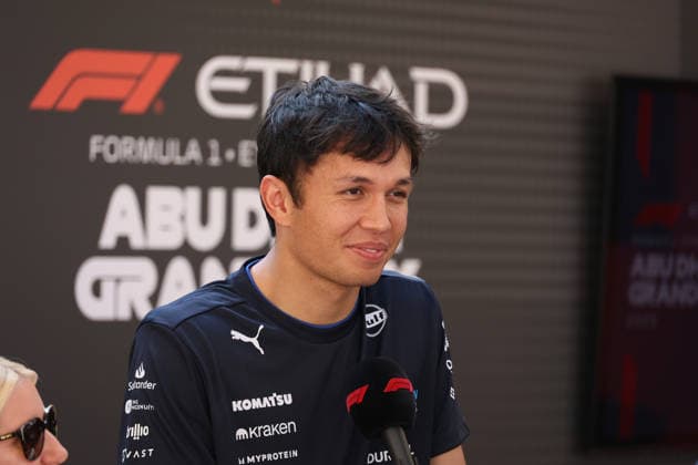 Formula 1 Etihad Airways Abu Dhabi Grand Prix 2025 04.12.2025, Yas Marina Circuit, Abu Dhabi, Formula 1 Etihad Airways Abu Dhabi Grand Prix 2025 , im Bild Alexander Albon (GBR), Atlassian Williams Racing
