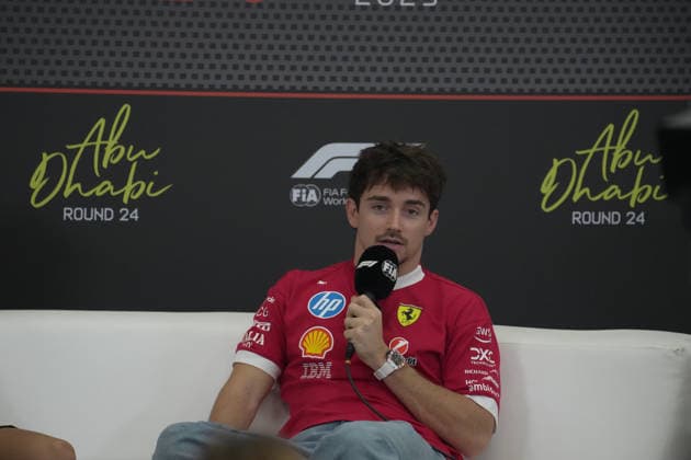 Formula 1 Etihad Airways Abu Dhabi Grand Prix 2025 04.12.2025, Yas Marina Circuit, Abu Dhabi, Formula 1 Etihad Airways Abu Dhabi Grand Prix 2025 , im Bild Charles Leclerc (MCO), Scuderia Ferrari HP