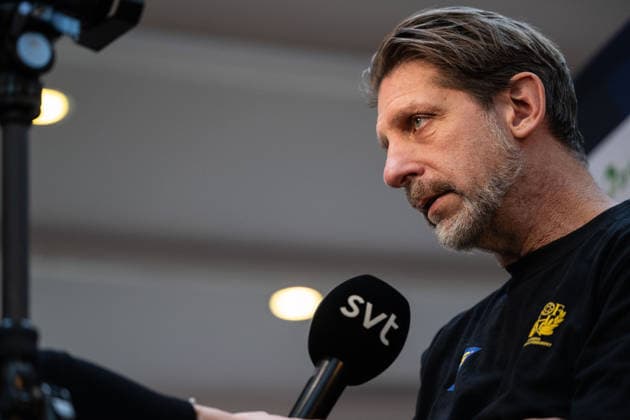251204 Head coach Tomas AxnÃ r of the Swedish women s national handball team at a press event during day 9 of the 2025 IHF Women™s World Championship, WM, Weltmeisterschaft on December 4, 2025 in Dortmund. Photo: Emma Wallskog BILDBYRAN COP 320 EW0602 handball handboll handball bbeng vm handball-vm handbolls-vm ihf handball world championship world handball championship 2025 world championship 2025 pressträff event meeting sverige sweden day 9 dam Copyright: EMMAxWALLSKOG BB251204EW017