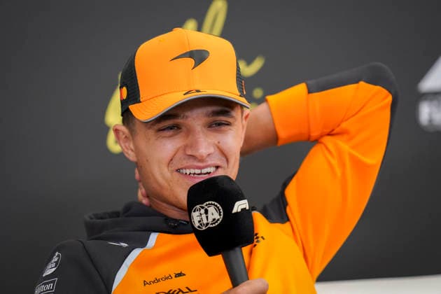 FORMULA ONE ABU DHABI GRAND PRIX 2025 Lando Norris 4 (GBR), McLaren MCL39 press conference, PK, Pressekonferenz during Media Day at the Formula One Etihad Airways Abu Dhabi Grand Prix 2025 at the Yas Marina Circuit, Yas Island, United Arab Emirates on 4 December 2025 Credit: Eleanor Hoad Every Second Media Editorial use only. All images are copyright Every Second Media Limited. No images may be reproduced without prior permission. Copyright: xIMAGO EveryxSecondxMediax ESM-1690-0031 EleanorxHoadx xEveryxSecondxMediax