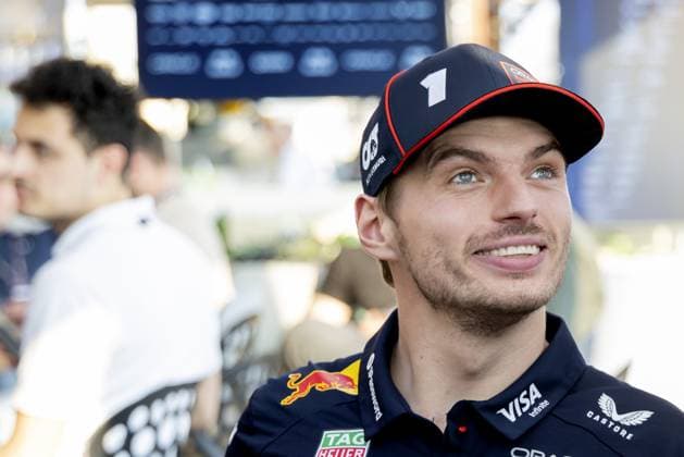 ABU DHABI - Max Verstappen (Red Bull Racing) during a press conference, PK, Pressekonferenz with Dutch journalists at the Yas Marina Circuit ahead of the Abu Dhabi Grand Prix. ANP SANDER KONING xVIxANPxSportx xxANPxIVx 543857120 originalFilename: 543857120.jpg