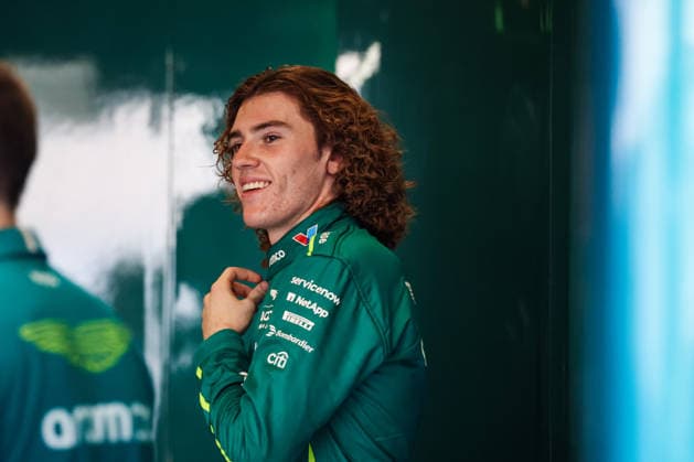 F1 - ABU DHABI GRAND PRIX 2025 SHIELDS Cian, Aston Martin F1 Team AMR25, portrait during the 2025 Formula 1 Abu Dhabi Grand Prix, 24th round of the 2025 FIA Formula One World Championship, WM, Weltmeisterschaft from December 05 to 07, 2025 on the Yas Marina Circuit, in Abu Dhabi, United Arab Emirates - Abu DhabiUnited Arab Emirates  Copyright: xFLORENTxGOODENx