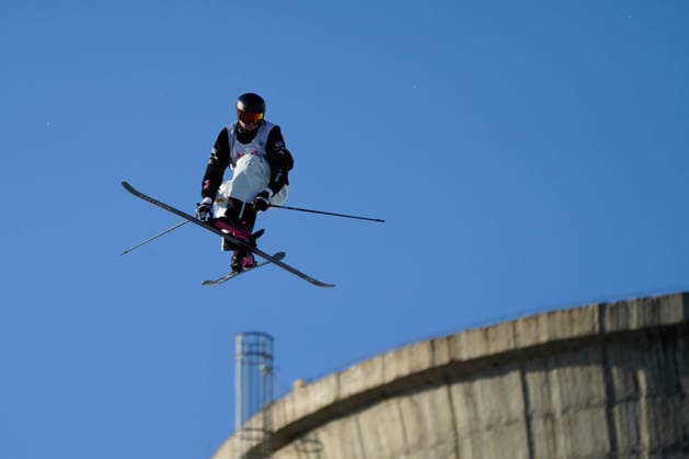(251204) -- BEIJING, Dec. 4, 2025 -- Miro Tabanelli of Italy competes during the men s freeski qualification at the 2025-2026 FIS Snowboard & Freeski Big Air World Cup in Beijing, capital of China, on Dec. 4, 2024. ) (SP)CHINA-BEIJING-BIG AIR-WORLD CUP-FREESKI (CN) XiexHan 