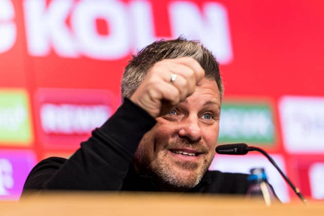 COLOGNE, GERMANY - DECEMBER 04: Lukas Kwasniok (Head Coach 1. FC Koeln) during the pre game press conference, PK, Pressekonferenz before the 1. Bundesliga match between 1. FC Koeln and FC St. Pauli at RheinEnergiestadion on December 04, 2025 in Cologne, Germany. North Rhine Westphalia Germany Copyright: xBEAUTIFULxSPORTS Wunderlx