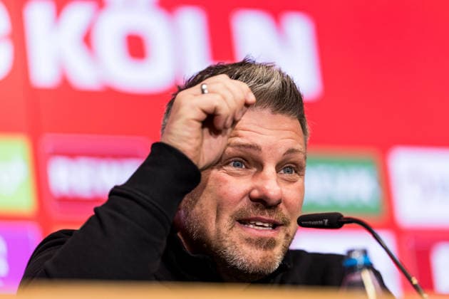 COLOGNE, GERMANY - DECEMBER 04: Lukas Kwasniok (Head Coach 1. FC Koeln) during the pre game press conference, PK, Pressekonferenz before the 1. Bundesliga match between 1. FC Koeln and FC St. Pauli at RheinEnergiestadion on December 04, 2025 in Cologne, Germany. North Rhine Westphalia Germany Copyright: xBEAUTIFULxSPORTS Wunderlx