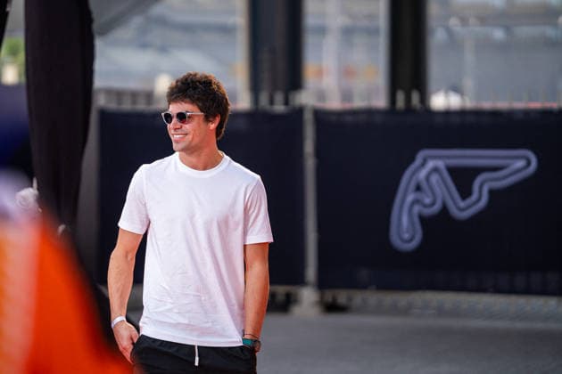 Abu Dhabi Grand Prix 2025 - Previews Lance Stroll (Can) of Aston Martin 18 on Thursday (Media day) during the Formula 1 Etihad Airways Abu Dhabi Grand Prix 2025 at the Yas Marina Circuit on December 4, 2025 . Photo by Photo by Antoine Lapeyre ABACAPRESS.COM Abu Dhabi United Arab Emirates  Copyright: xLapeyrexAntoine ABACAx