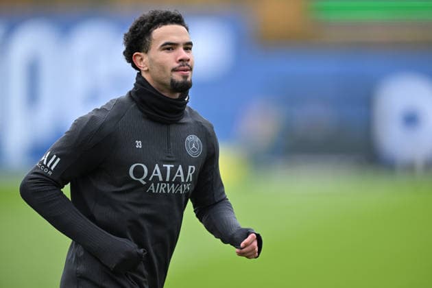 Paris Saint-Germain media day at the PSG Campus POISSY, FRANCE - DECEMBER 04: Player of Paris Saint-Germain Warren Zaire-Emery runs during a training session on media day at the PSG Campus in Poissy, west of Paris, France on December 04, 2025. Mustafa Yalcin Anadolu Poissy France. Editorial use only. Please get in touch for any other usage.  Copyright: x2025xAnadoluxMustafaxYalcinx