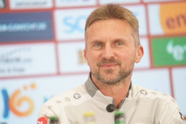 BENJAMIN HOFFMANN PRESSEKONFERENZ 1. FSV MAINZ 05 MAINZ