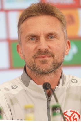 BENJAMIN HOFFMANN PRESSEKONFERENZ 1. FSV MAINZ 05 MAINZ
