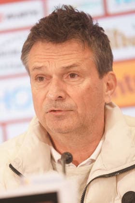 CHRISTIAN HEIDEL PRESSEKONFERENZ 1. FSV MAINZ 05 MAINZ