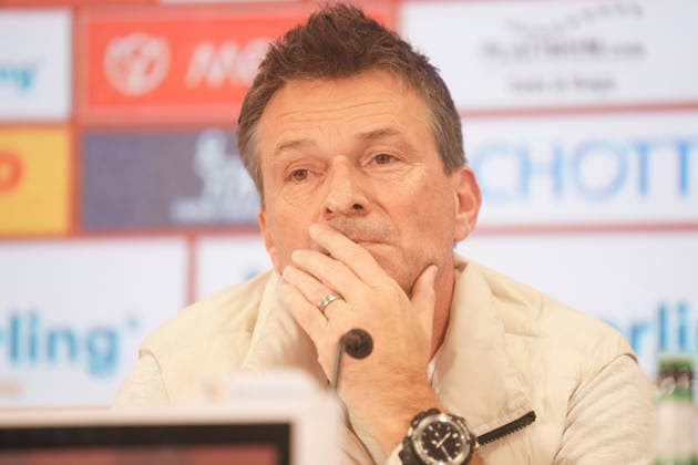 CHRISTIAN HEIDEL PRESSEKONFERENZ 1. FSV MAINZ 05 MAINZ