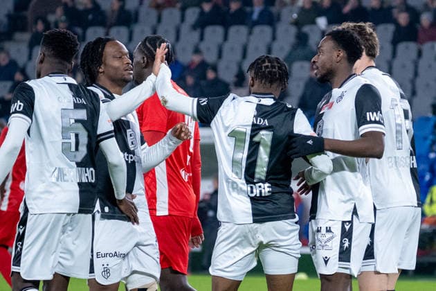 04 12 2025, Basel, St. Jakob-Park, Swiss Cup: FC Grand-Saconnex - FC Basel, celebrates after scoring from BÃ nie TraorÃ (11 Basel) Basel St. Jakob-Park Basel Switzerland Copyright: xJustPictures.ch PascalxvonxBürenx jp-en-PaVoB-_VB_5697