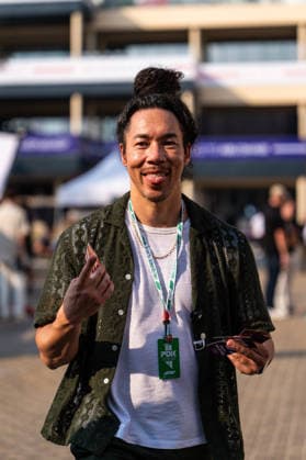 F1 2025: Abu Dhabi Grand Prix in Abu Dhabi, UAE - 04 Dec 2025 Cole Walliser in the paddock of the Formula 1 Abu Dhabi Grand Prix 2025. Abu Dhabi United Arab Emirates Copyright: xLucaxMartinix xSOPAxImagesx LMB09040