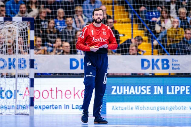 Benjamin Buric (SG Flensburg-Handewitt, 01) GER, TBV Lemgo Lippe vs. SG Flensburg-Handewitt, Handball, 1. Bundesliga, 15. Spieltag, Spielzeit 2025 2026, 04.12.2025 GER, TBV Lemgo Lippe vs. SG Flensburg-Handewitt, Handball, 1. Bundesliga, 15. Spieltag, Spielzeit 2025 2026, 04.12.2025 Lemgo Copyright: xEibner-Pressefoto JanxRollingerx EP_JSK
