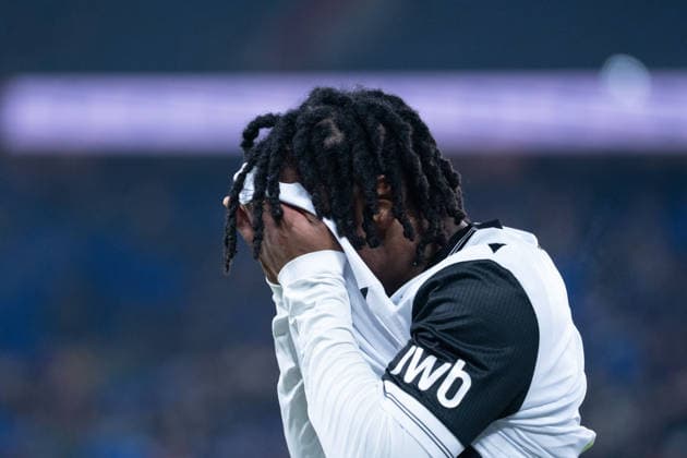 04 12 2025, Basel, St. Jakob-Park, Swiss Cup: FC Grand-Saconnex - FC Basel, Jeremy Nosakhare Agbonifo (9 Basel) Desperate Basel St. Jakob-Park Basel Switzerland Copyright: xJustPictures.ch PascalxvonxBürenx jp-en-PaVoB-Pavo_Highland_251124-2