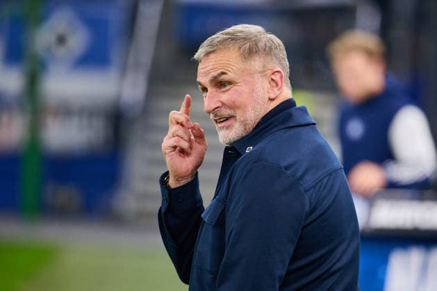03.12.2025, Fußball, Herren, DFB-Pokal, Saison 2025 2026, Hamburger SV - Holstein Kiel, HSV - KSV, Achtelfinale Sportvorstand Stefan Kuntz (HSV) Hamburg Volksparkstadion Hamburg Deutschland