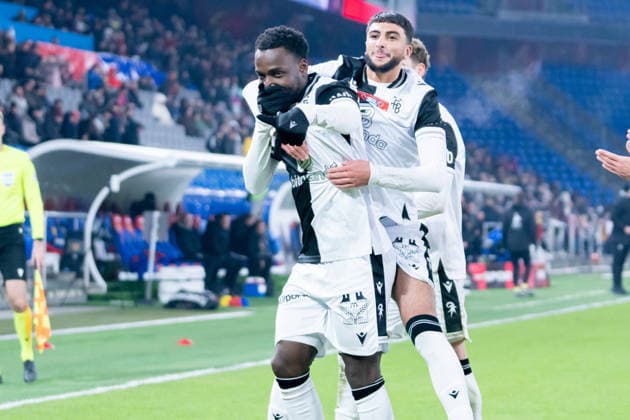 04 12 2025, Basel, St. Jakob-Park, Swiss Cup: FC Grand-Saconnex - FC Basel, celebrates after scoring Philip Otele (7 Basel) Basel St. Jakob-Park Basel Switzerland Copyright: xJustPictures.ch PascalxvonxBürenx jp-en-PaVoB-_PVB4813-1