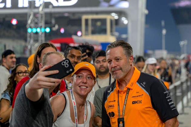 Zac Brown during the during the Formula 1 World Championship, WM, Weltmeisterschaft Abu Dhabi Grand Prix on December 04, 2025 at Yas Marina Circuit in Abu Dhabi, United Arab Emirates. (Photo by Ian Bundey Eurasia Images) Abu Dhabi Yas Marina Circuit United Arab Emirates