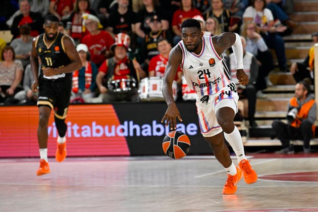 BASKET-BALL : AS Monaco VS Paris Basketball - Turkish Airlines EuroLeague - 04 12 2025 Yakuba Ouattara (Paris basketball) - Turkish Airlines EuroLeague match between AS Monaco and Paris Basketball on December 4, 2025 at the Louis II Stadium in Monaco. MonacoMonaco  Copyright: xWilliamxCannarellax