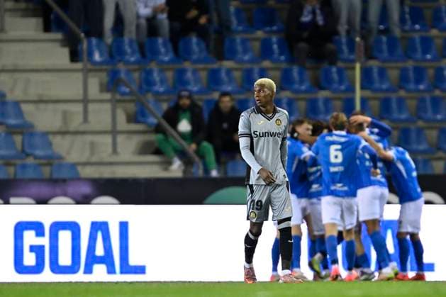 KRC Genk v RSC Anderlecht - Belgian Croky Cup GENK, BELGIUM - DECEMBER 04 : Angulo Nilson midfielder of RSC Anderlecht during the Belgian Croky Cup round of 16 match between KRC Genk and RSC Anderlecht on December 4, 2025 in Genk, Belgium, 04 12 2025 Genk Belgium  Copyright: xDhax