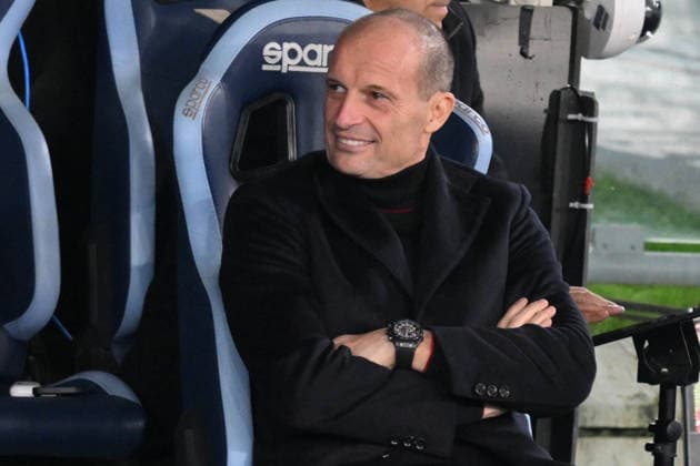 Foto IPP Roberto Ramaccia Roma 4 12 2025 Calcio - Coppa Italia Freccia Rossa- Ottavi di Finale 2025 2026 Lazio vs Milan Nella foto Massimiliano head coach of AC Milan Italy Photo Press - World Copyright Roma italy Italia ITALY  Copyright: xR4924_italyphotopressx