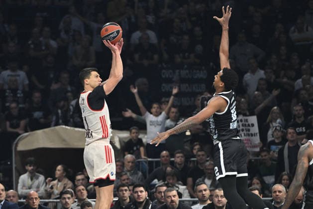 PARTIZAN vs BAYERN MUNCHEN VLADIMIR LUCIC basketball Partizan vs Bayern Munchen Euroleague, Beogradska arena, Belgrade 04.12.2025 Foto: BASKETBALL, EUROLEAGUE, PARTIZAN, BAYERN MUNCHEN Belgrade Belgrade arena Serbia Copyright: xMarkoxMetlas xMNxPressx