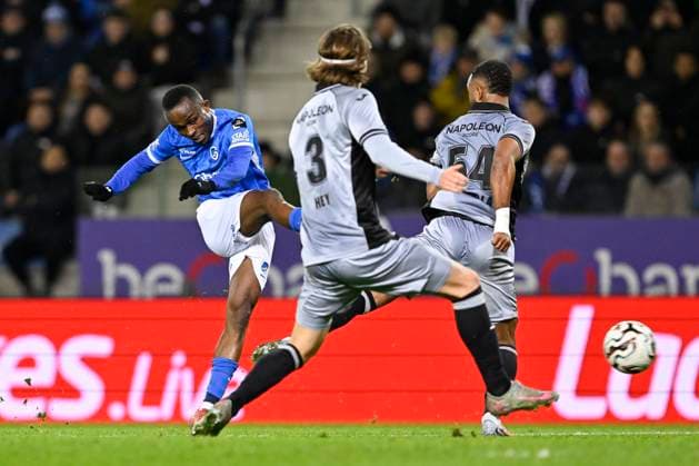 KRC Genk v RSC Anderlecht - Belgian Croky Cup GENK, BELGIUM - DECEMBER 04 : Sor Yira midfielder of KRC Genk during the Belgian Croky Cup round of 16 match between KRC Genk and RSC Anderlecht on December 4, 2025 in Genk, Belgium, 04 12 2025 Genk Belgium  Copyright: xDhax