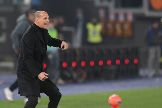 CALCIO - Coppa Italia - SS Lazio vs AC Milan Massimiliano head coach of AC Milan during the match of Coppa Italia Freccia Rossa Championship between S.S. Lazio and A.C.Milan at the Olimpico Stadium on Dec 4, 2025 in Rome, Italy. during SS Lazio vs AC Milan, Italian football Coppa Italia match in Rome, Italy, December 04 2025 Rome Italy  Copyright: xIPAxSport ABACAx