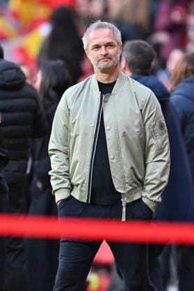 Madrid, Estadio Metropolitano, 02.12.25, ESP, Frauen, UEFA Women s Nations Leaugue, Finale 2025, Spanien - Deutschland Bild: Christian Wück ( Deutschland, Trainer) vor dem Spiel UEFA regulations prohibit any use of photographs as image sequences and or quasi-video. Madrid Spanien